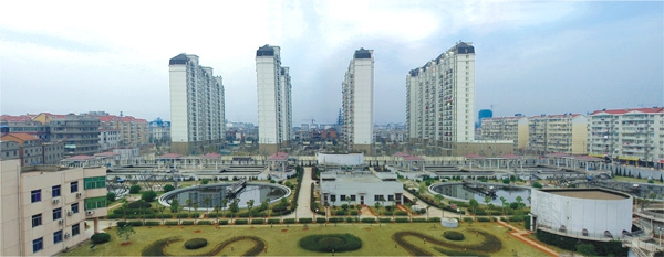 江西最大污水處理廠——南昌朝陽污水處理廠二期工程（省、市優(yōu)良工程，獲滕王閣杯）